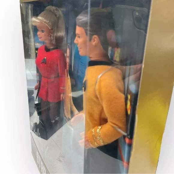 Star Trek Barbie and Ken 30th Anniversary 1996 Collectors Edition Vtg NEW IN BOX - Picture 4 of 10